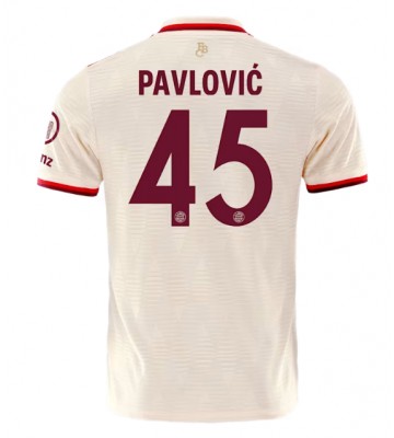 Bayern Munich Aleksandar Pavlovic #45 Tredjetröja 2024-25 Kortärmad